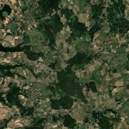 Vue aérienne des environs de Aire de camping-car à Saint-Bérain
