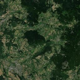 Vue aérienne des environs de La Croix Blanche