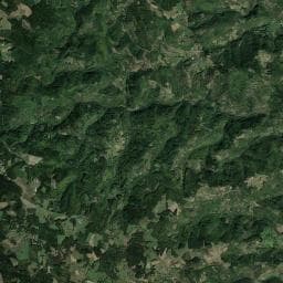 Vue aérienne des environs de Aire de repos à Devesset