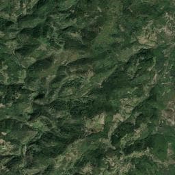 Vue aérienne des environs de Domaine de Clarat