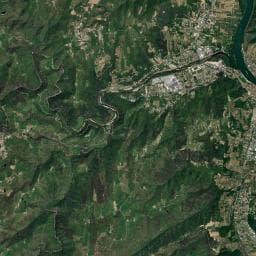 Vue aérienne des environs de Camping Youpendi
