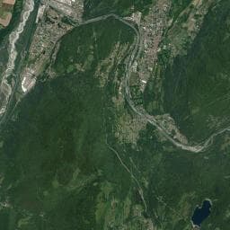 Vue aérienne des environs de Cabane forestière de Charcotin