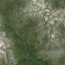 Vue aérienne des environs de Refuge de Ricou
