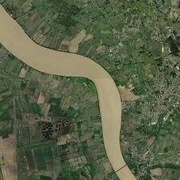Vue aérienne des environs de Aire de stationnement de Cubzac-les-Ponts