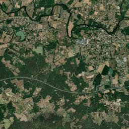 Vue aérienne des environs de La Cigaline