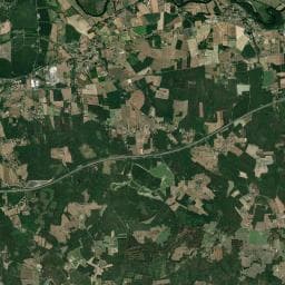 Vue aérienne des environs de Aire de camping car privée de Ferrachapt