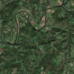 Vue aérienne des environs de Aire de repos à Saint-Léon-sur-Vézère