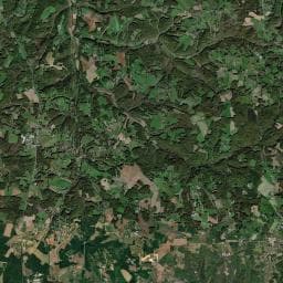 Vue aérienne des environs de La Bouquerie