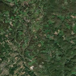 Vue aérienne des environs de Aire de camping-car à Saint-Crépin-et-Carlucet