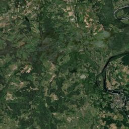 Vue aérienne des environs de Aire de repos à Beaulieu-sur-Dordogne