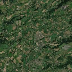 Vue aérienne des environs de Camping du Moulin