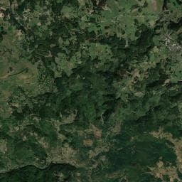 Vue aérienne des environs de Aire de stationnement camping-cars de Saint-Julien-d'Intres