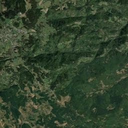 Vue aérienne des environs de La Licorne