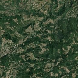 Vue aérienne des environs de Pont de Tain - Lamastre