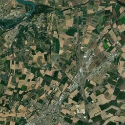 Vue aérienne des environs de Parking Gery