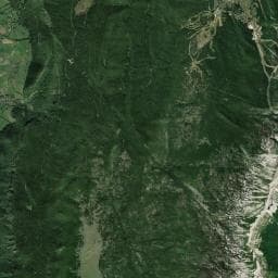 Vue aérienne des environs de Cabane du Grand Pot