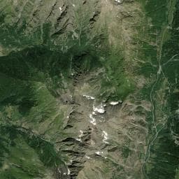 Vue aérienne des environs de Source de Comboursière
