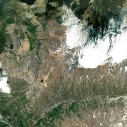 Vue aérienne des environs de Point d'eau Le Puy