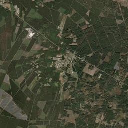 Vue aérienne des environs de Camping à la Ferme du Plec