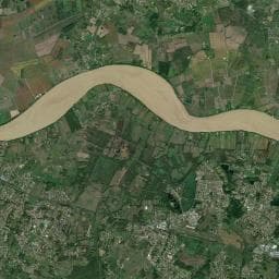 Vue aérienne des environs de Aire de services de Saint-Romain-la-Virvée