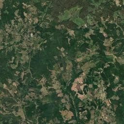 Vue aérienne des environs de La Forêt