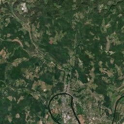 Vue aérienne des environs de La Linotte