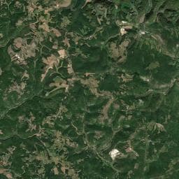 Vue aérienne des environs de Aire communale de Borrèze