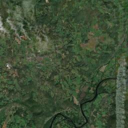 Vue aérienne des environs de Toilettes Mairie