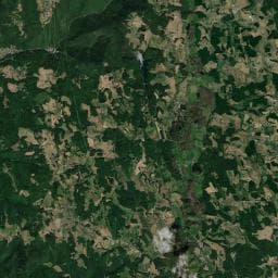 Vue aérienne des environs de Camping de Comiac - Lac des Vergnes
