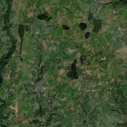 Vue aérienne des environs de Refuge/Abri — Pierrefort