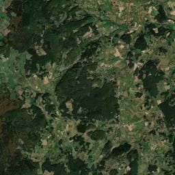 Vue aérienne des environs de Maison de la Béate