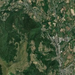 Vue aérienne des environs de Aire de Pierre-Châtel