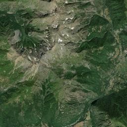Vue aérienne des environs de Source de Combe Piolente