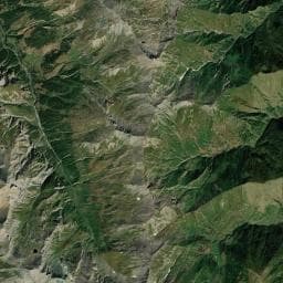Vue aérienne des environs de Refuge Troncea