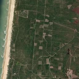 Vue aérienne des environs de Domaine résidentiel naturiste La Jenny