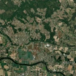 Vue aérienne des environs de Aire de repos à La Force