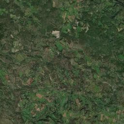 Vue aérienne des environs de Camping Parc de Roca d'amour