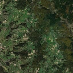 Vue aérienne des environs de La cabane des chasseurs