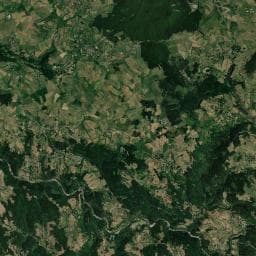 Vue aérienne des environs de Camping Les Chadeyres