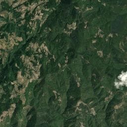 Vue aérienne des environs de Camping Plein Sud
