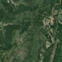 Vue aérienne des environs de La colo du Chaffal