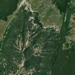 Vue aérienne des environs de Baraque Forestière du Lauset