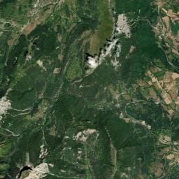 Vue aérienne des environs de La Chabannerie