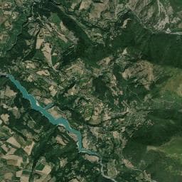 Vue aérienne des environs de Cabane de LouPi