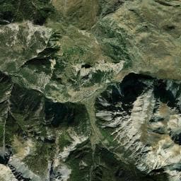 Vue aérienne des environs de Cabane du Querelay