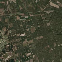 Vue aérienne des environs de Camping La Prairie