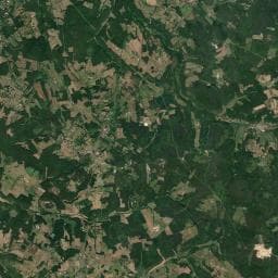Vue aérienne des environs de La Grande Veyiére