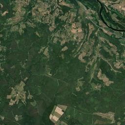 Vue aérienne des environs de La Noix de Pécan'y