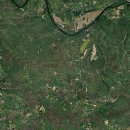 Vue aérienne des environs de Lou Castel