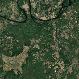 Vue aérienne des environs de Les Granges